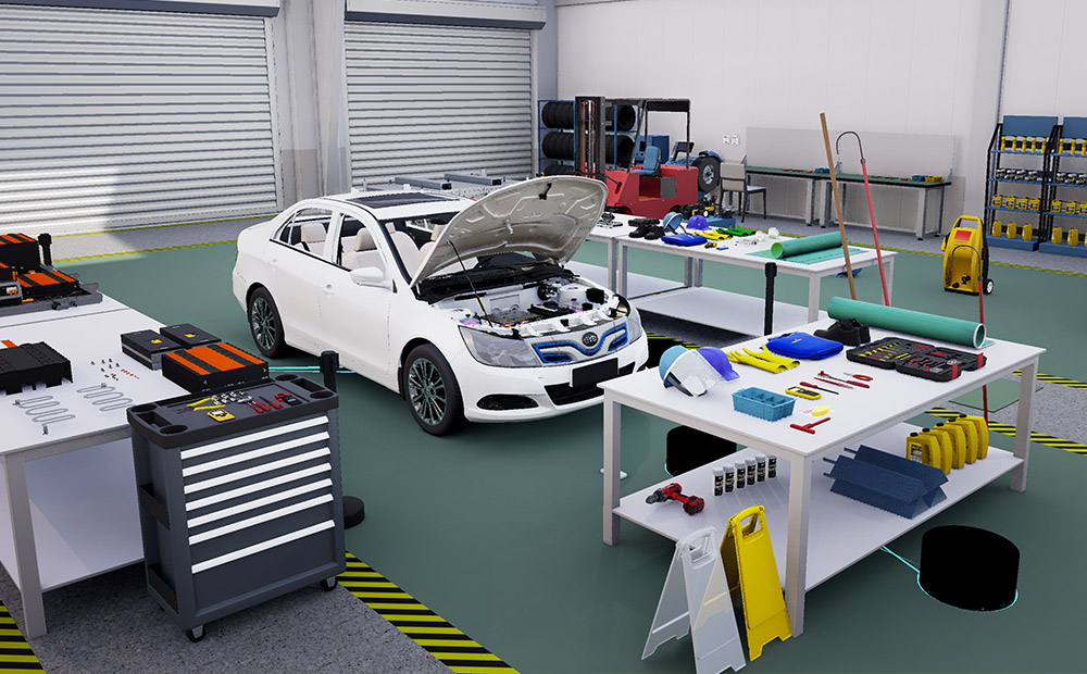 在元宇宙里如何进行新能源汽车教学？