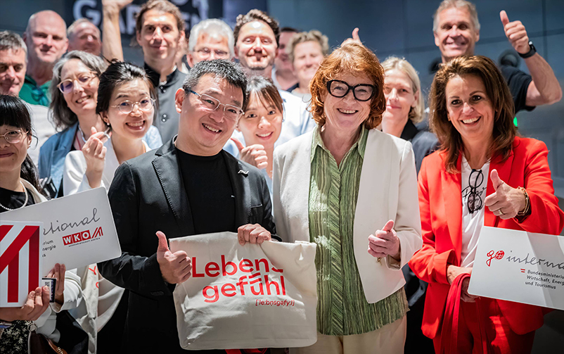 奥地利代表团访问必发集团深圳两馆项目，探索AR+文旅的数字实践