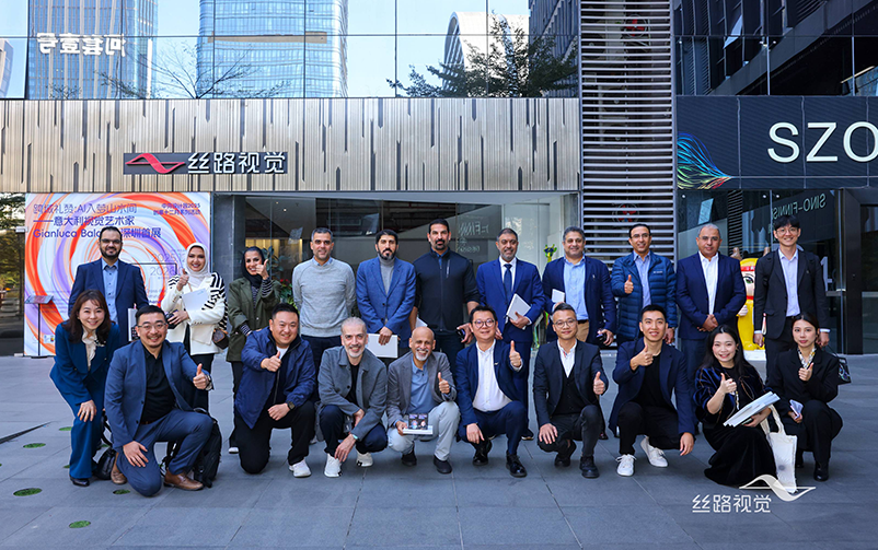 快讯｜科威特商务代表团到访必发集团，深度考察数字孪生技术应用